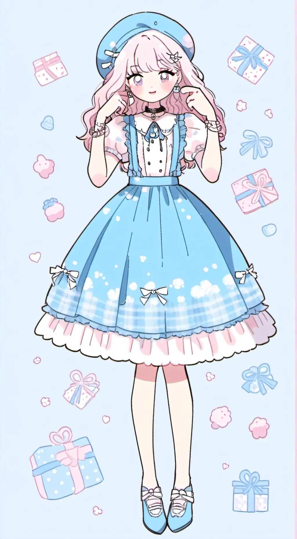 ai character: Trap background