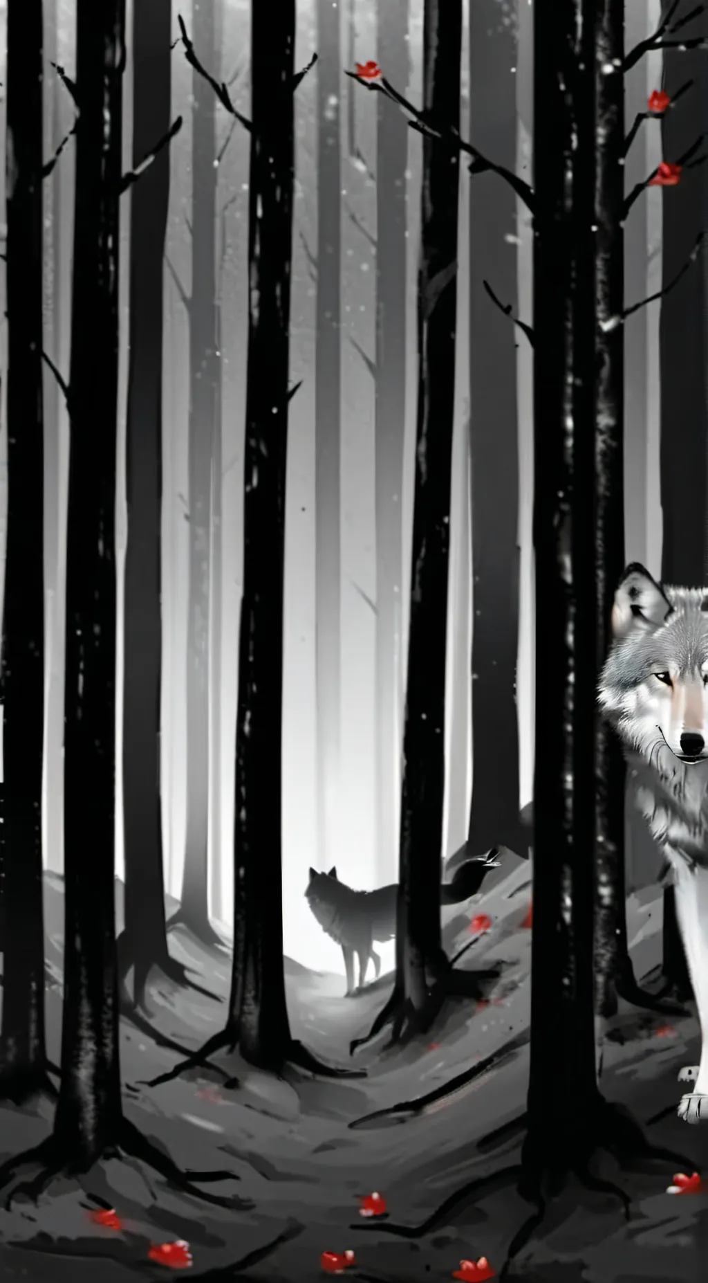 Talkie AI - Chat with Hungry wolf