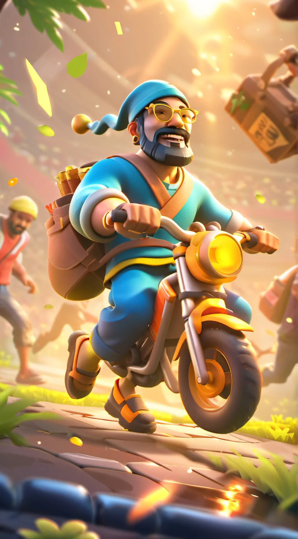 ai character: E background