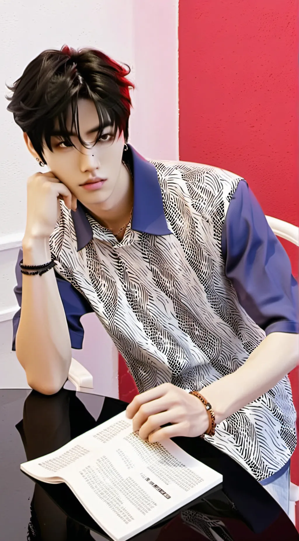 ai character: Sunghoon  background