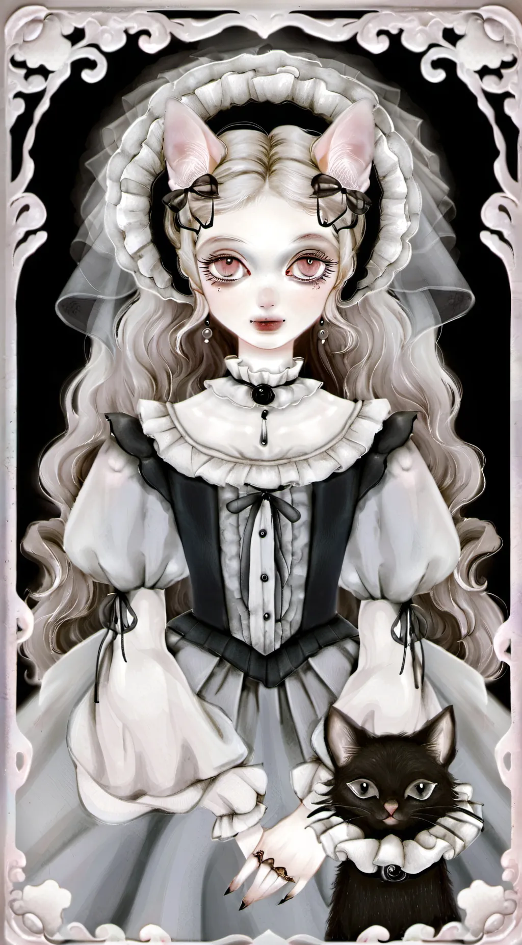 ai character: cat background