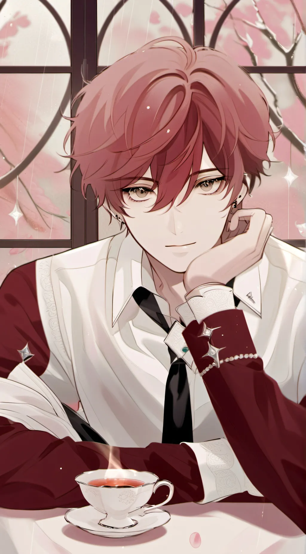 ai character: Mark background