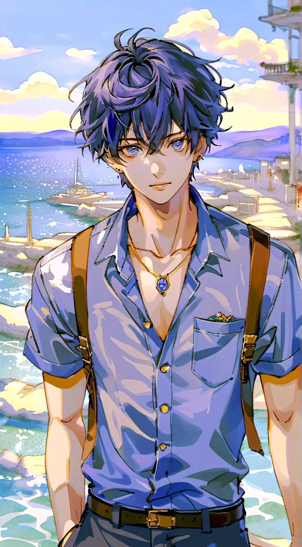 ai character: christian  background