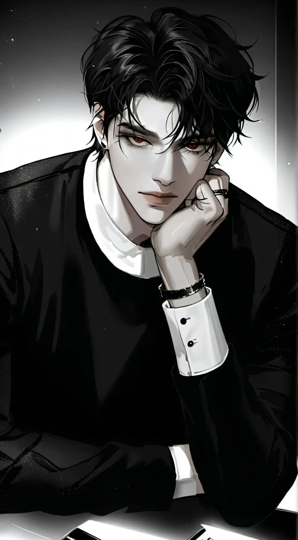 ai character: Rick background