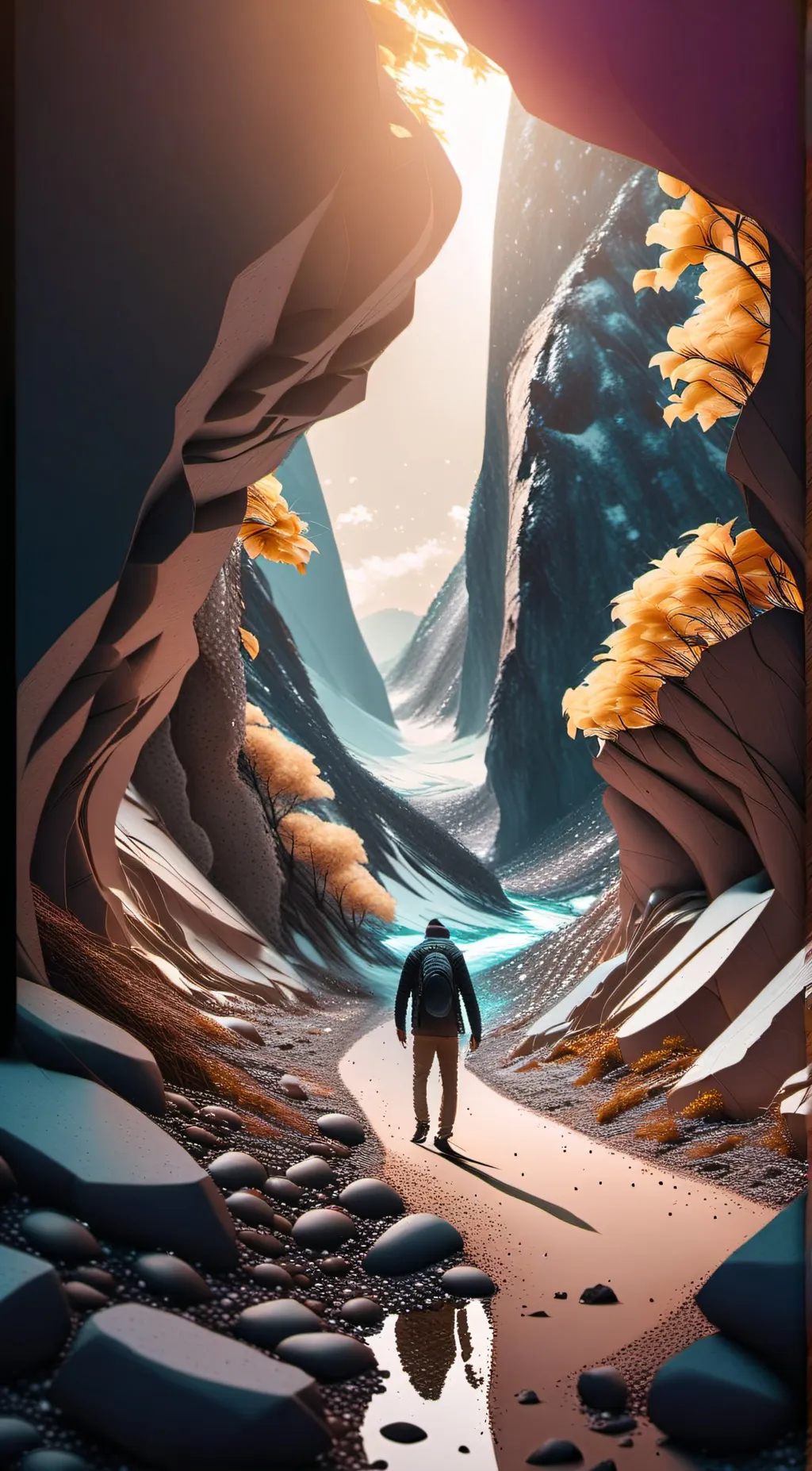 ai character: Survival background