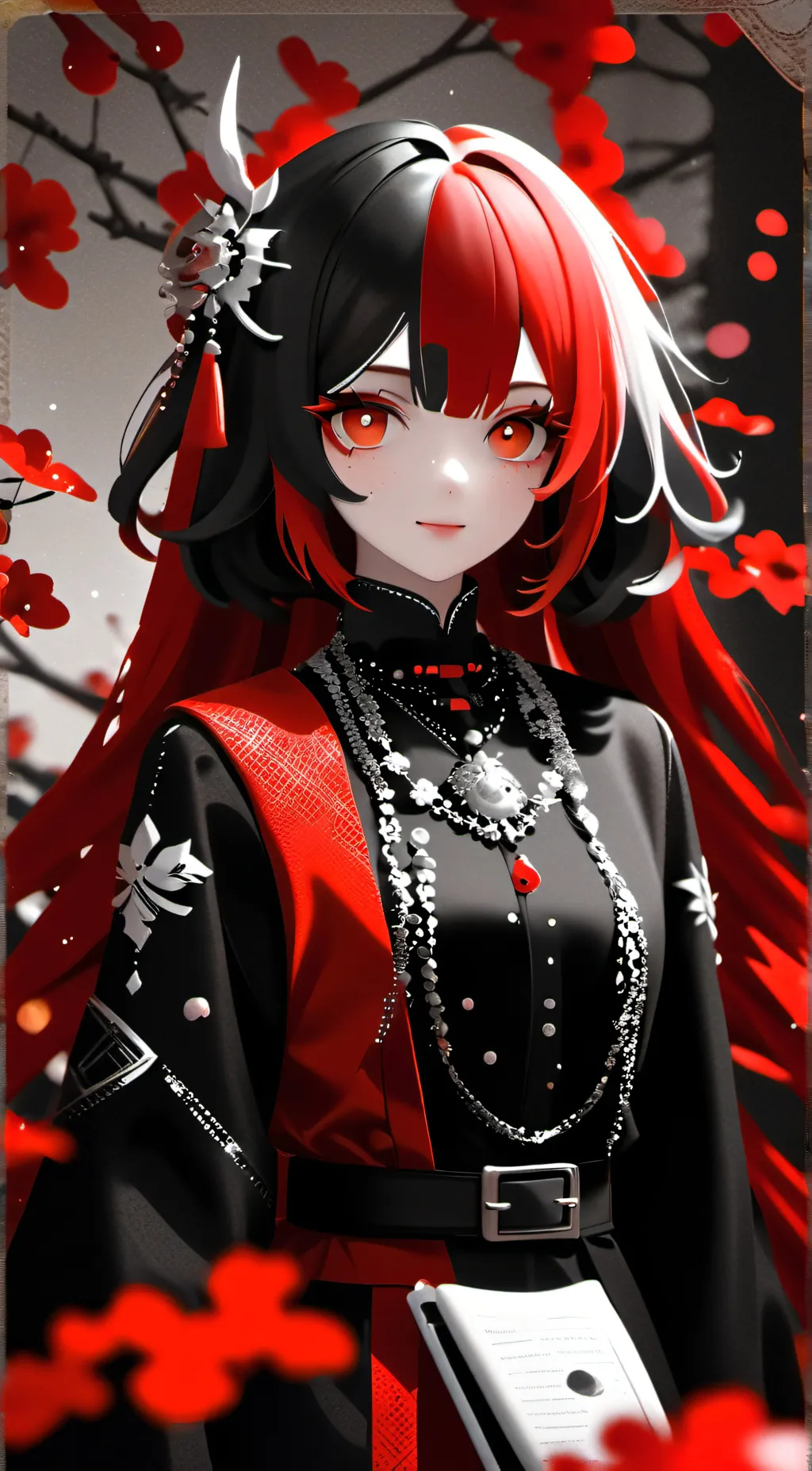 ai character: ash background