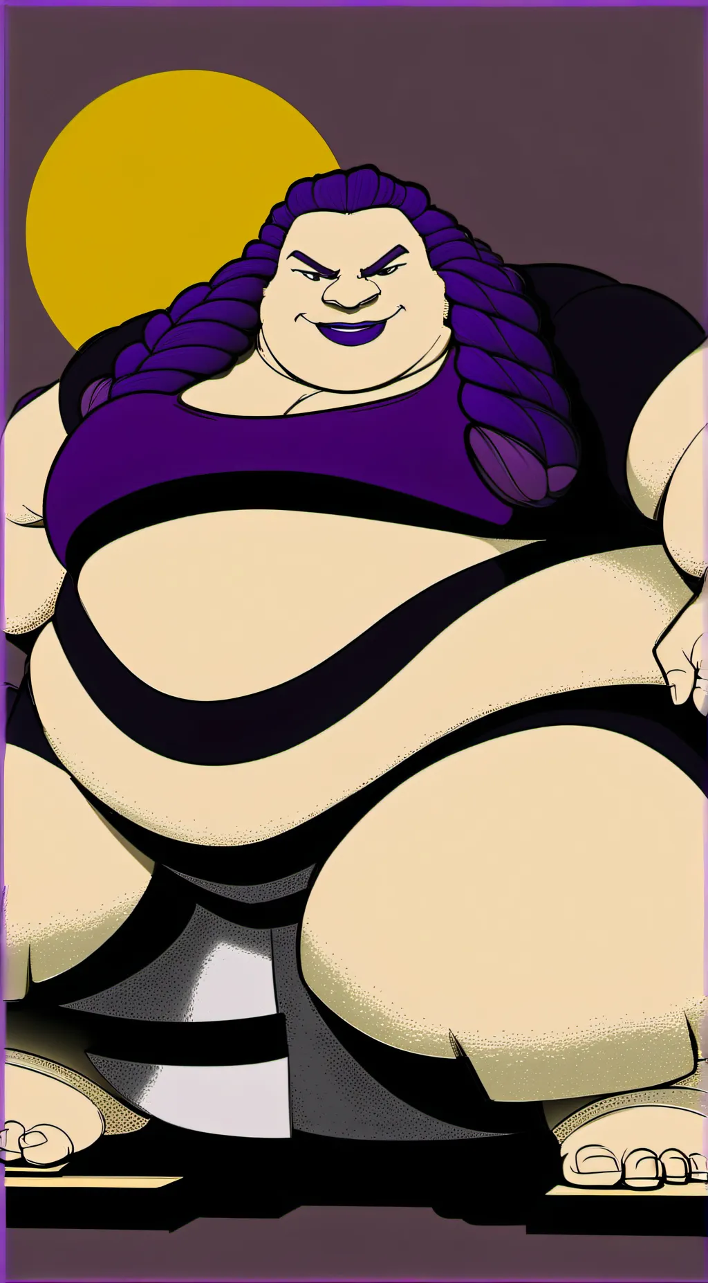 ai character: Madame maxima background