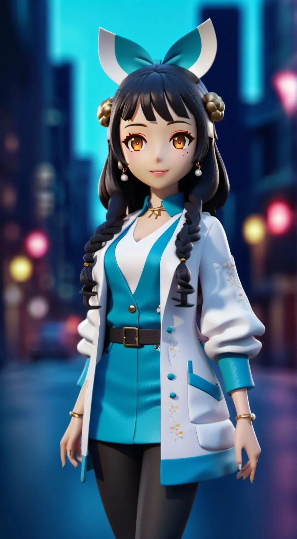 ai character: shina background