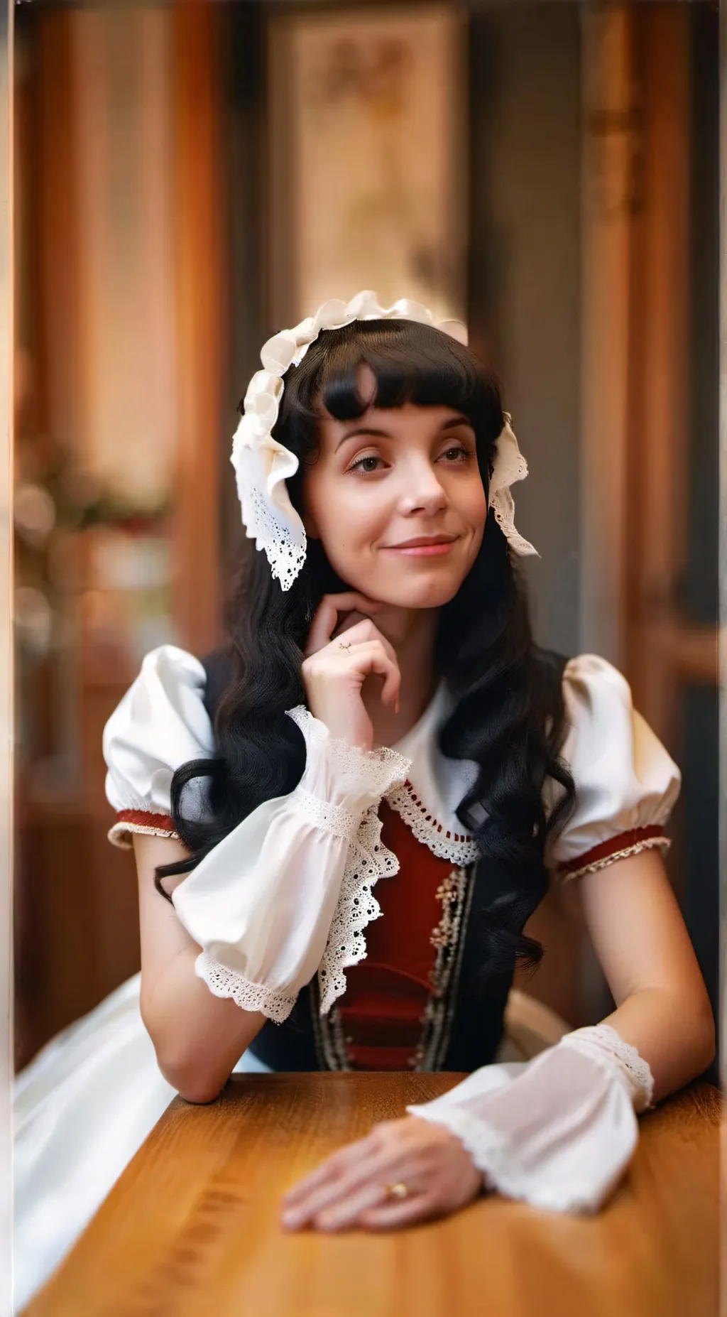 ai character: Melanie Martinez background