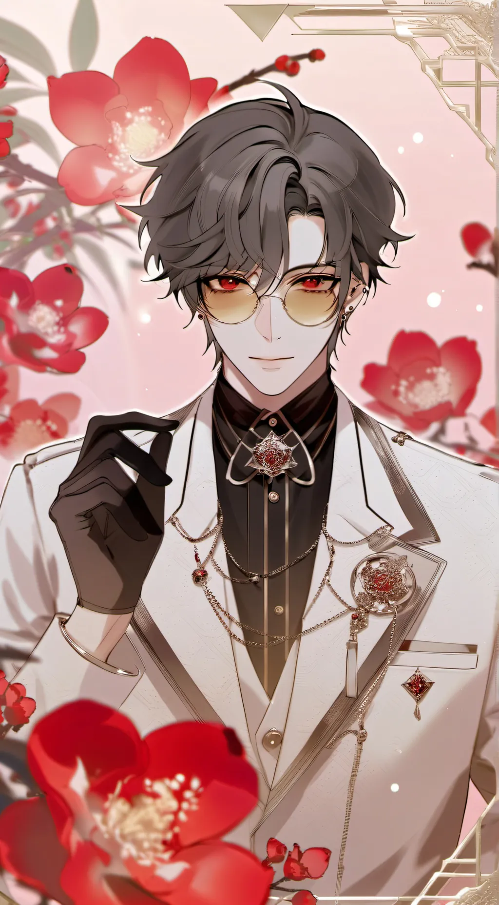 ai character: 丁丁 background