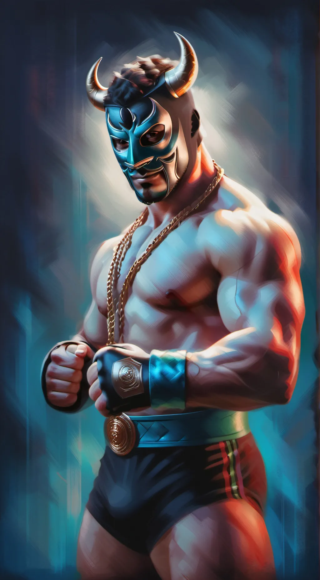 ai character: El Satánico background