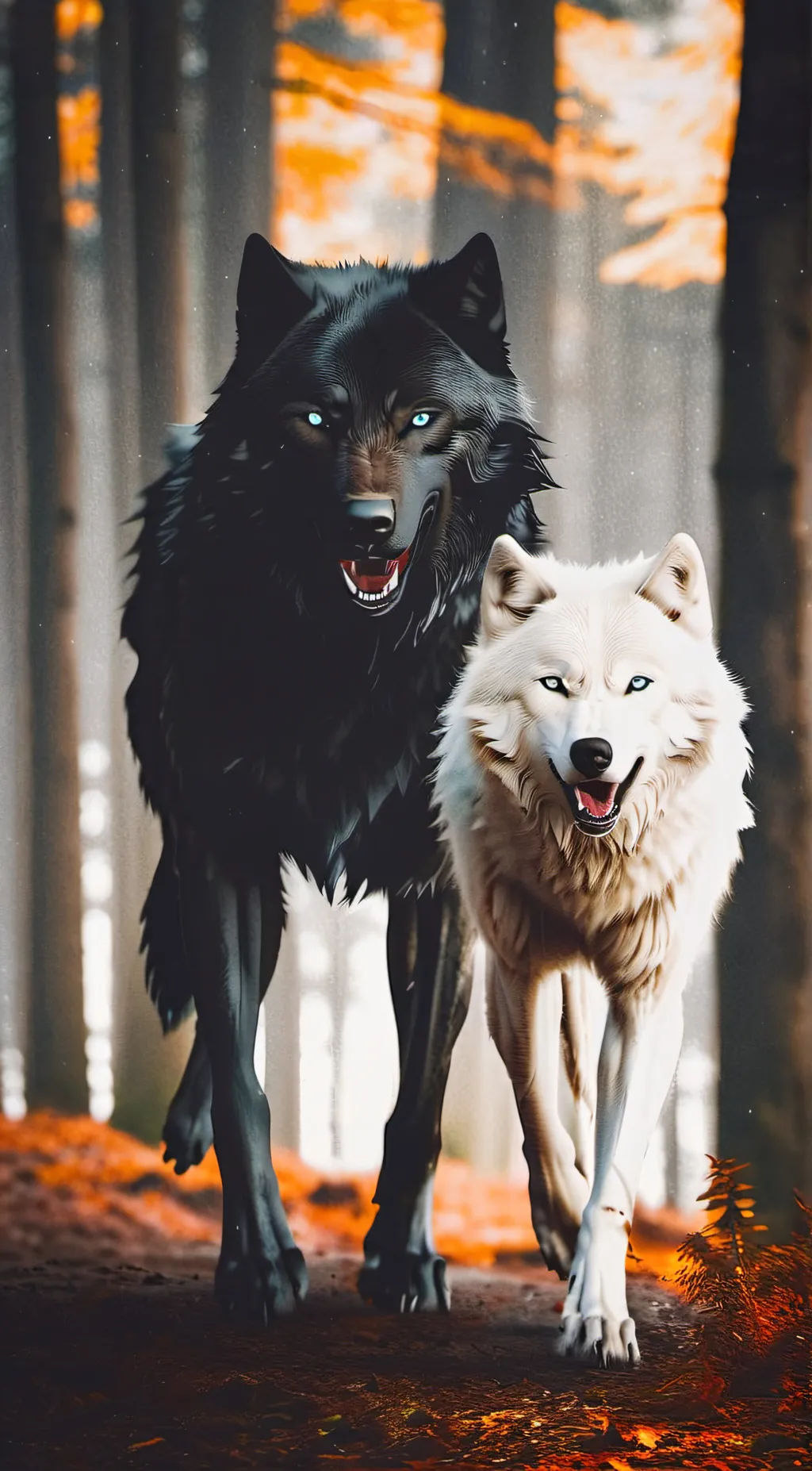 ai character: nightmare an Angle background