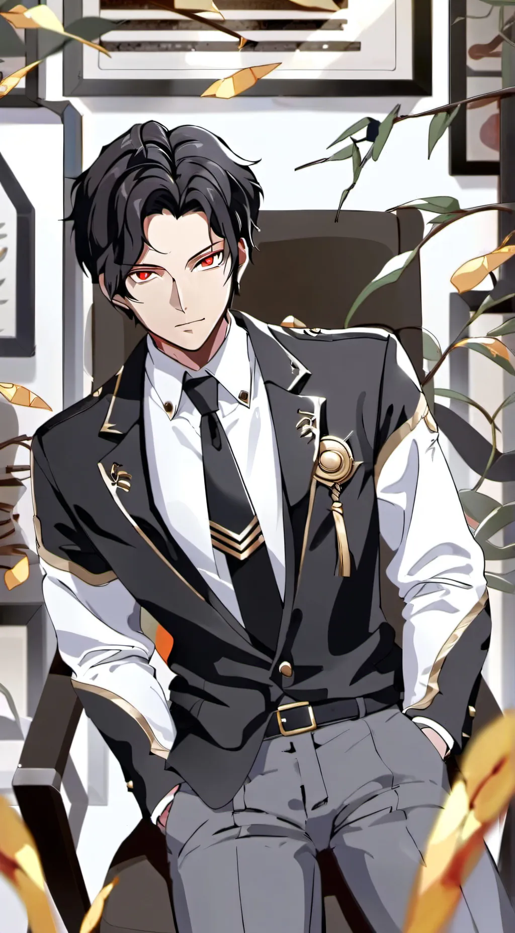 ai character: All upper moons background