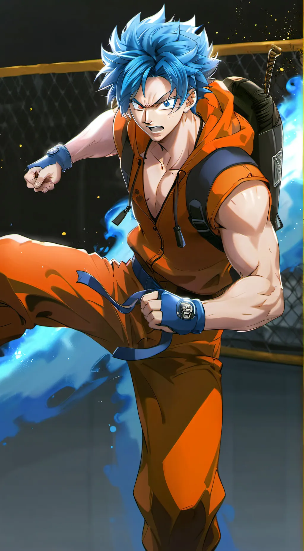 ai character: Mack  background