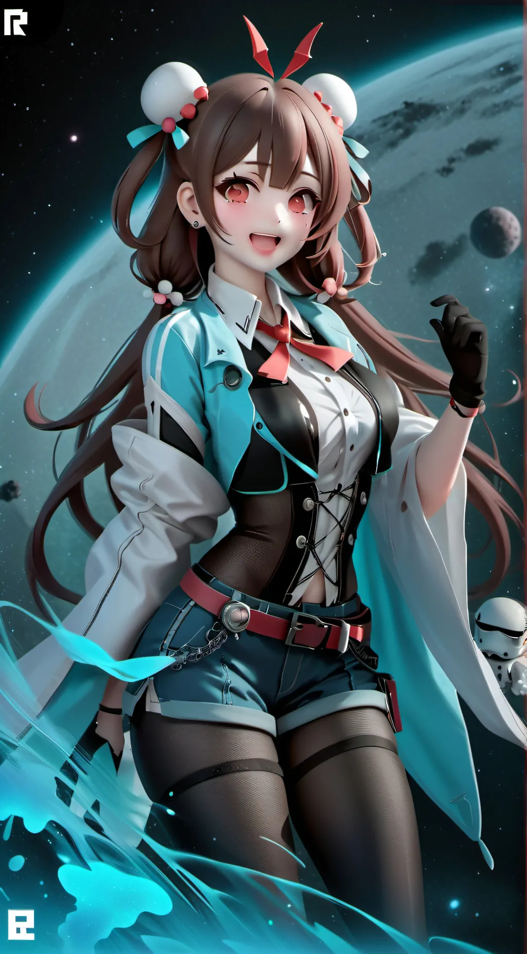 ai character: funneh  background