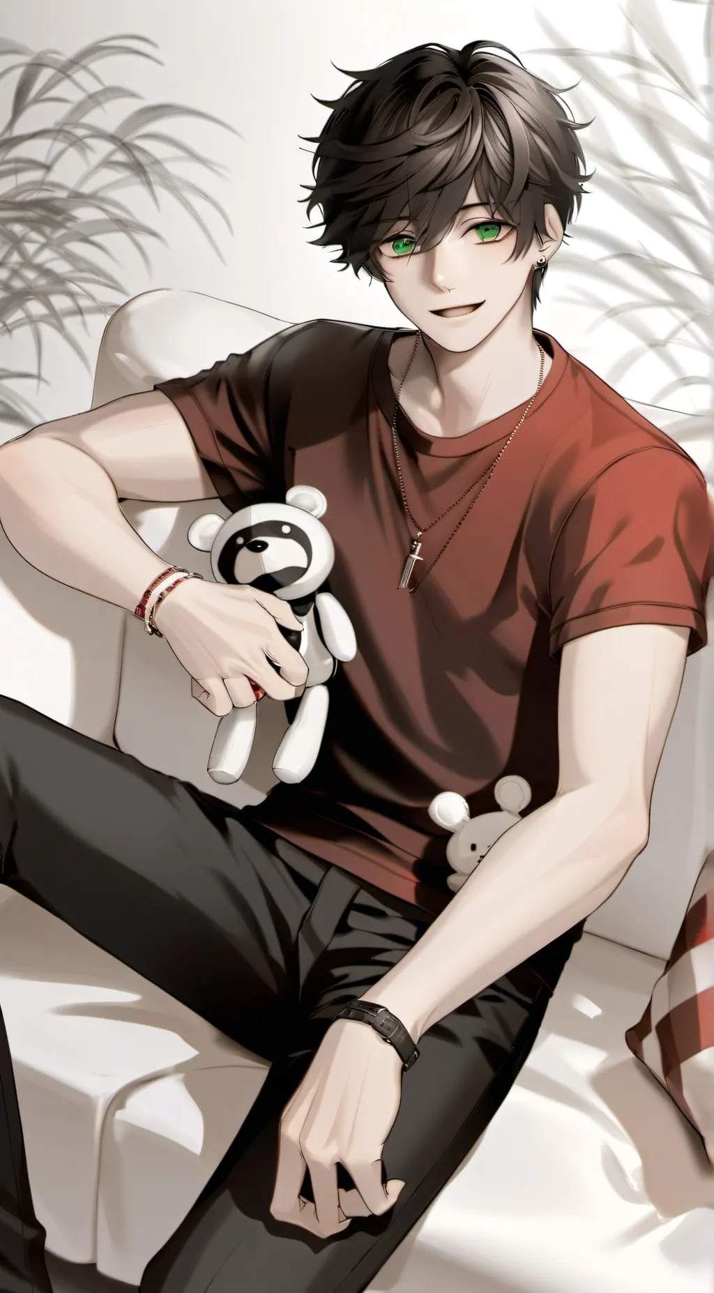 ai character: Mark Brown background