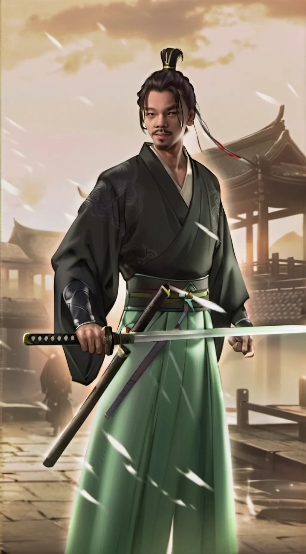 ai character: yoru sensei background