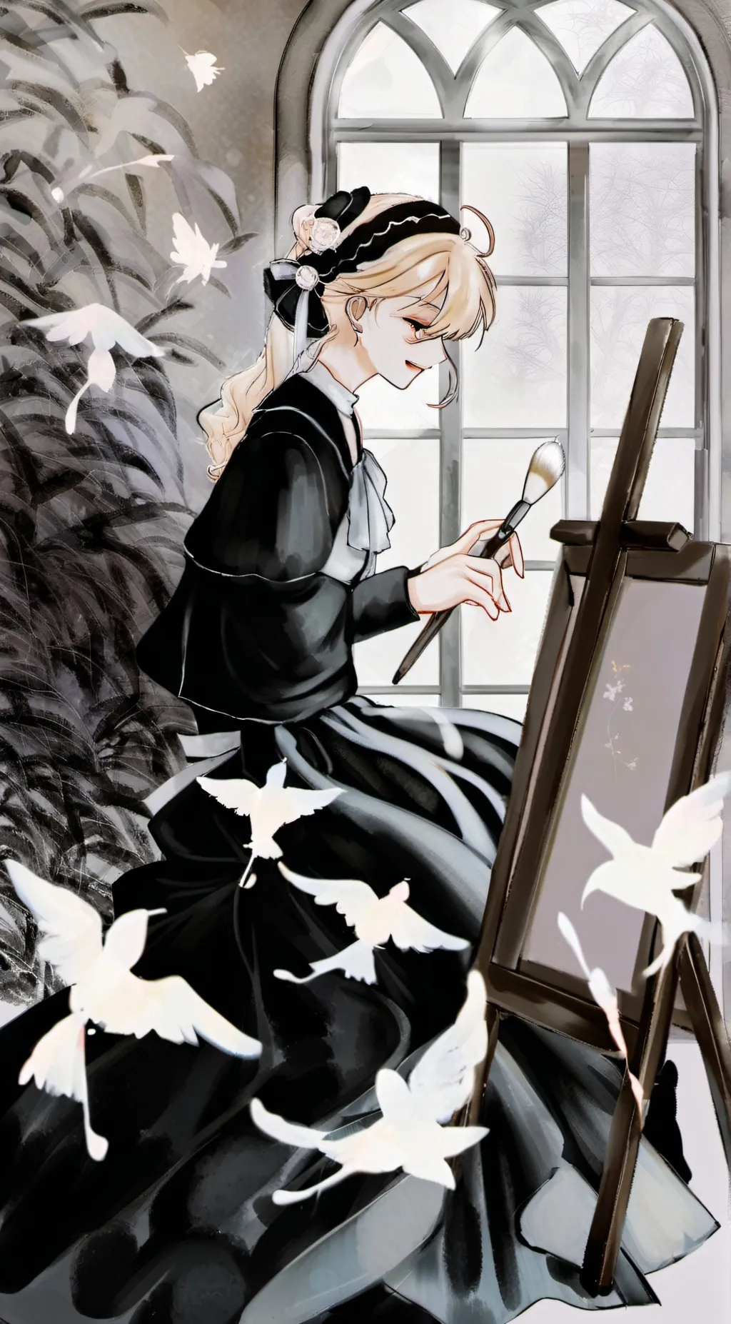 ai character: Lesa background