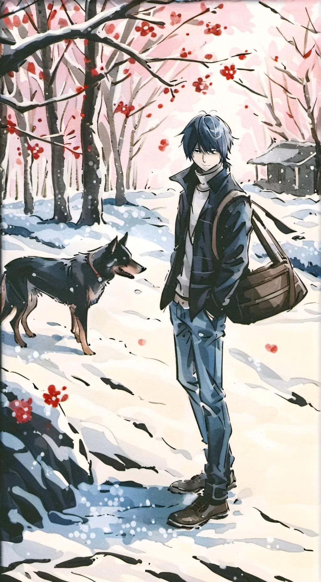 ai character: Blake background