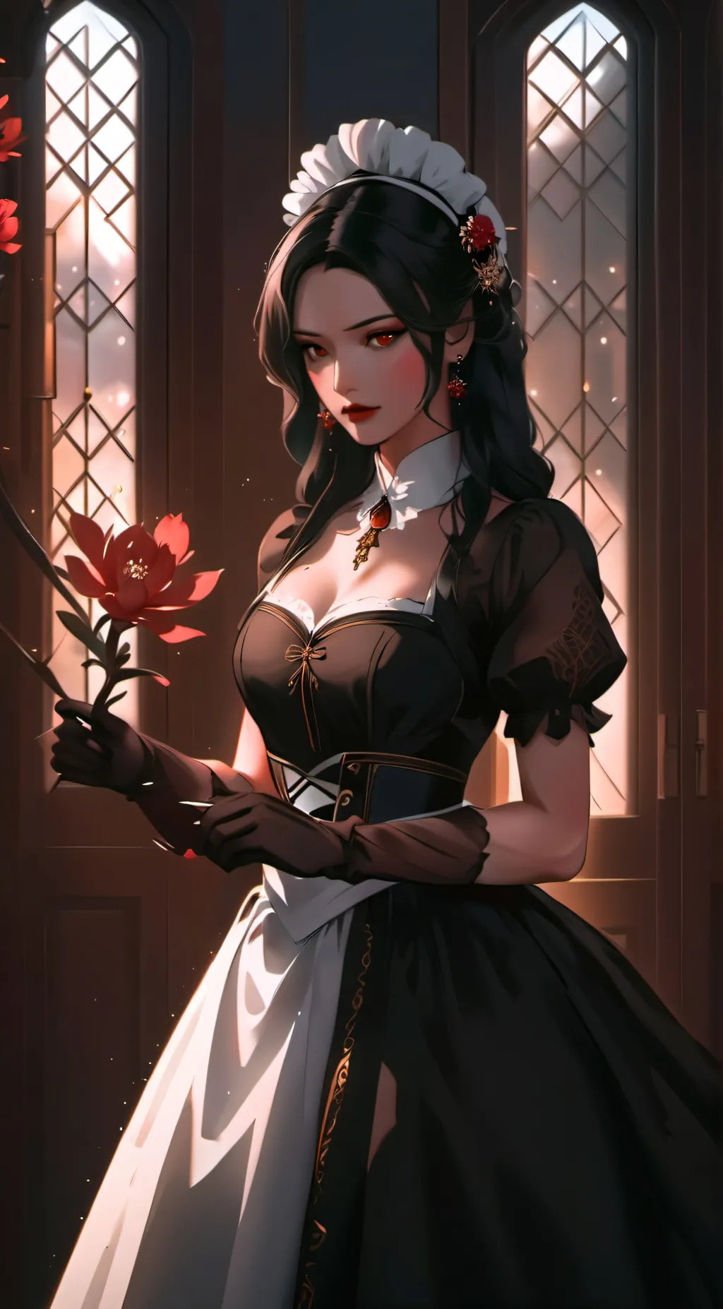 ai character: Maria background