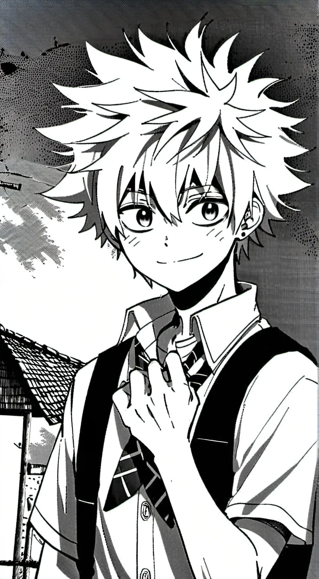 ai character: Bakugo background