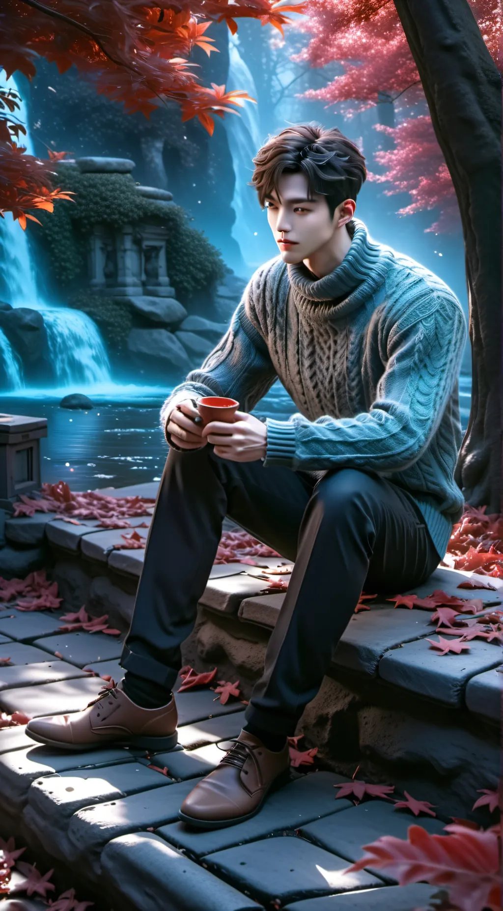 ai character: Ezra background