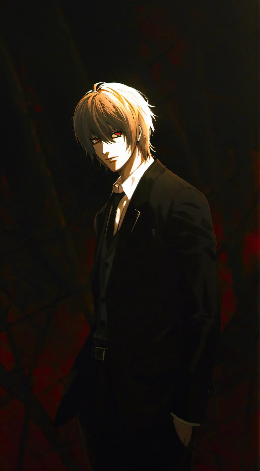 ai character: light yamagi background