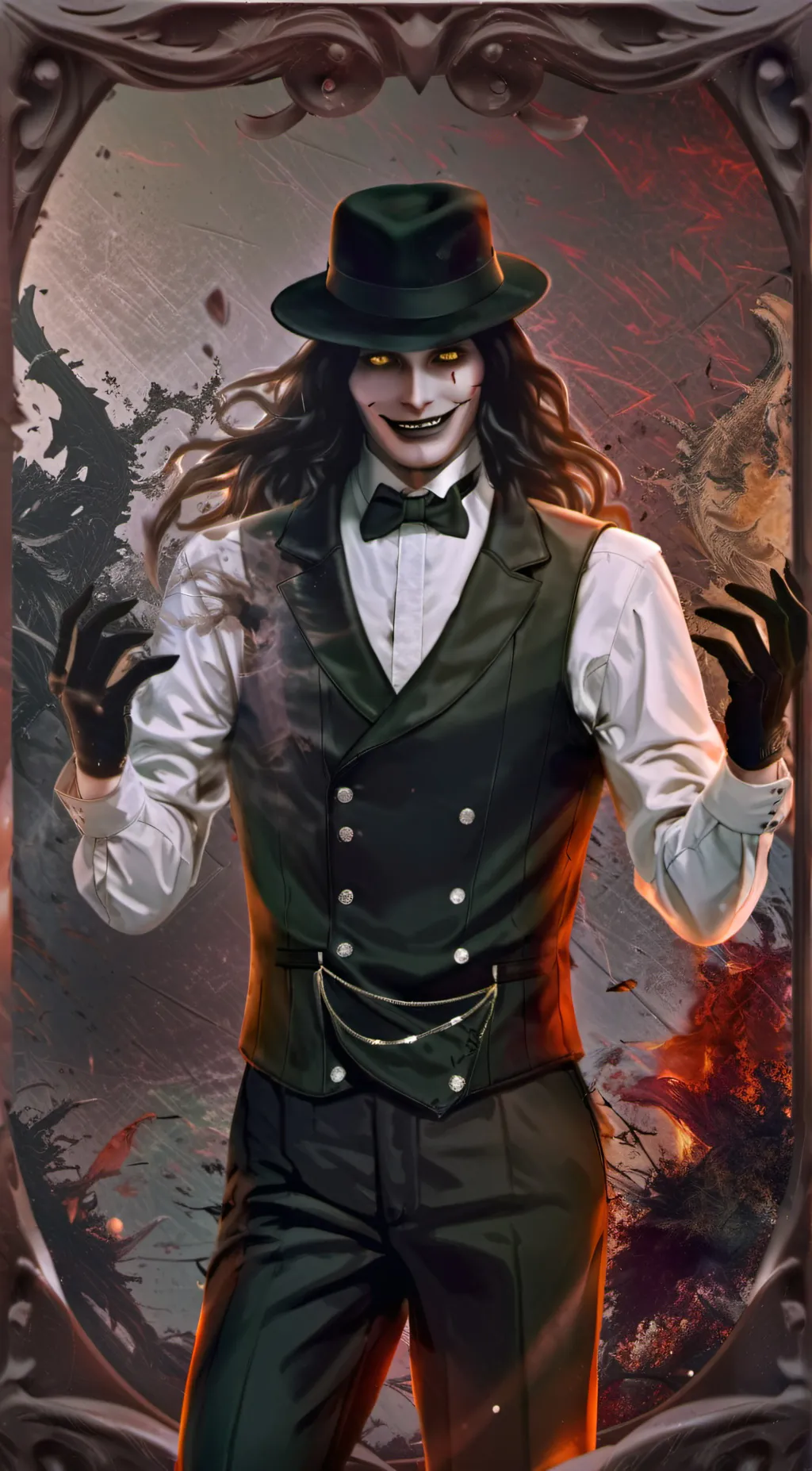 ai character: Mr Bottoms  background