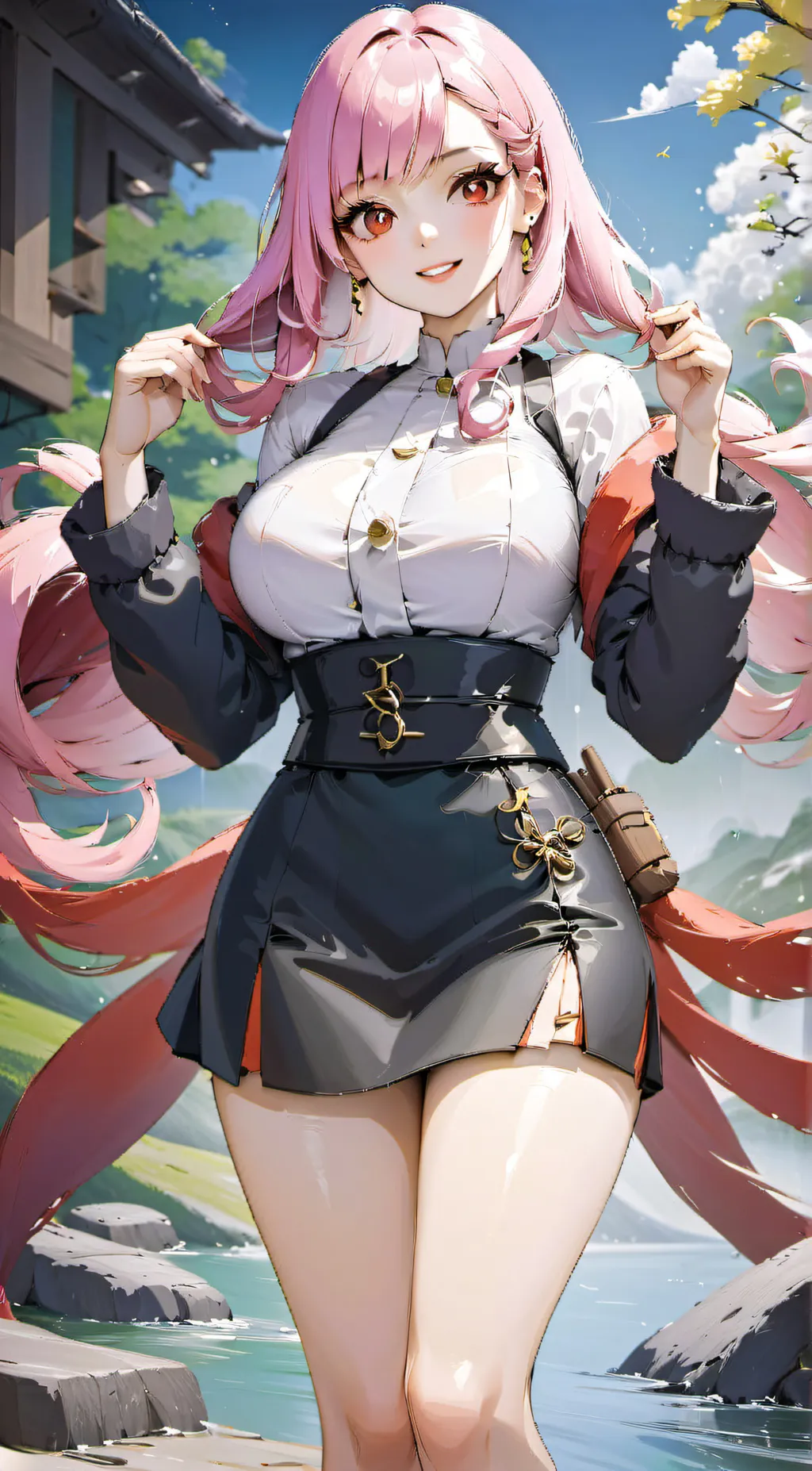 ai character: Demon Slayer background