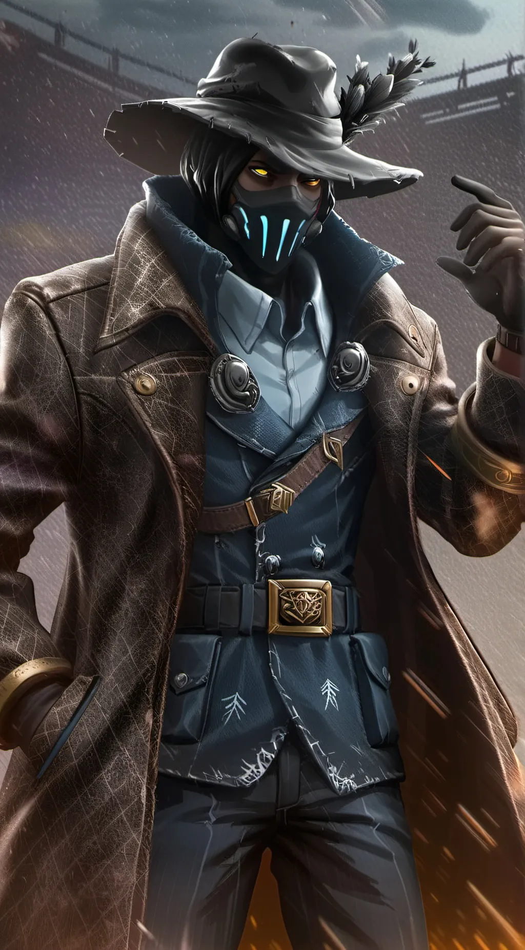 ai character: Deadeye background