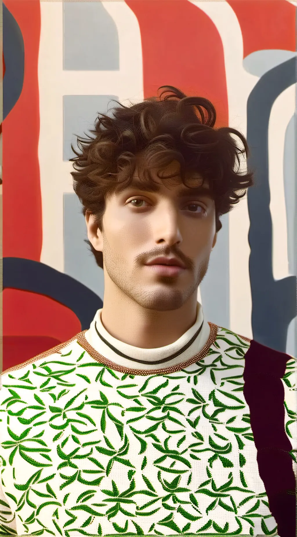 ai character: benson boone  background