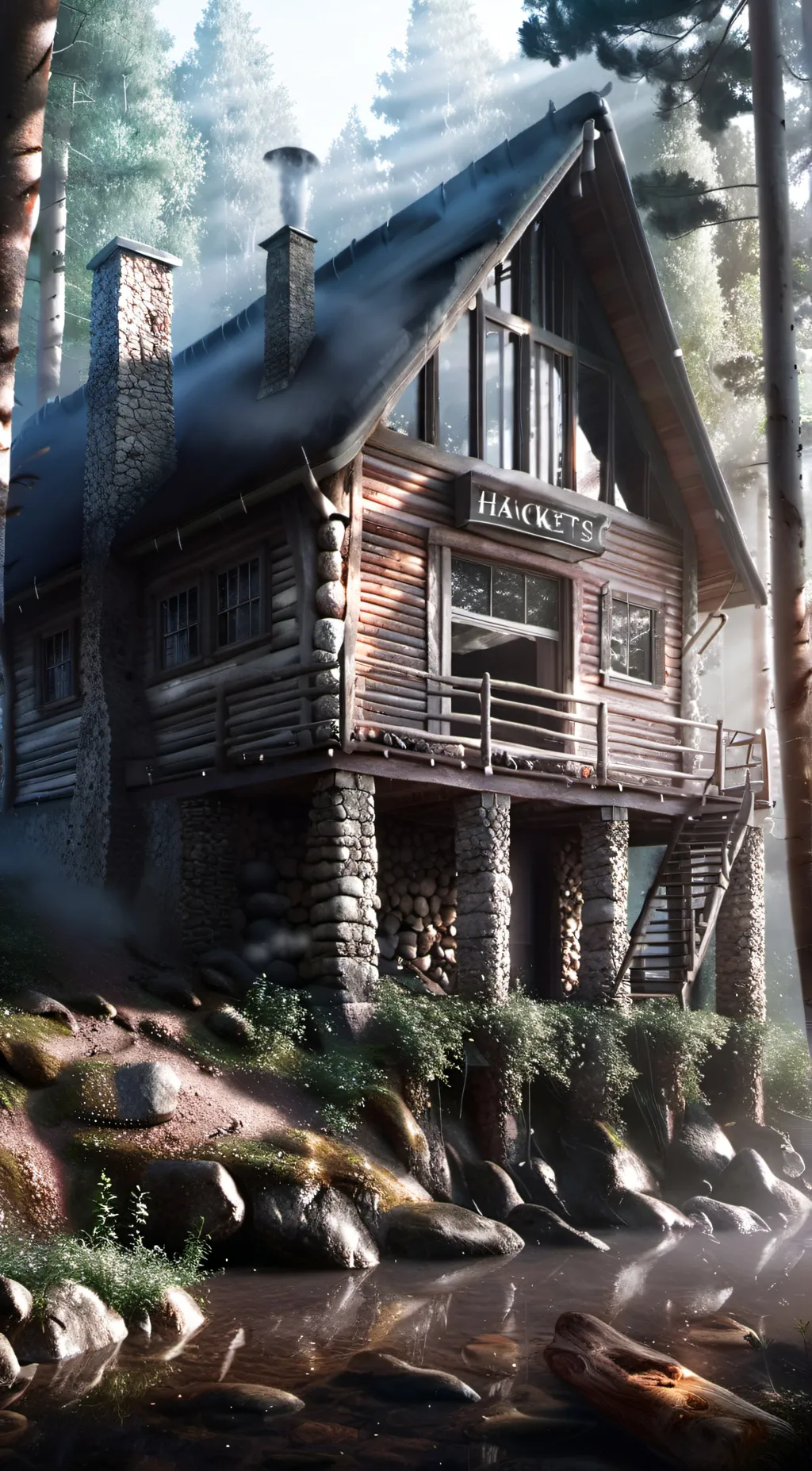 ai character: The Quarry background