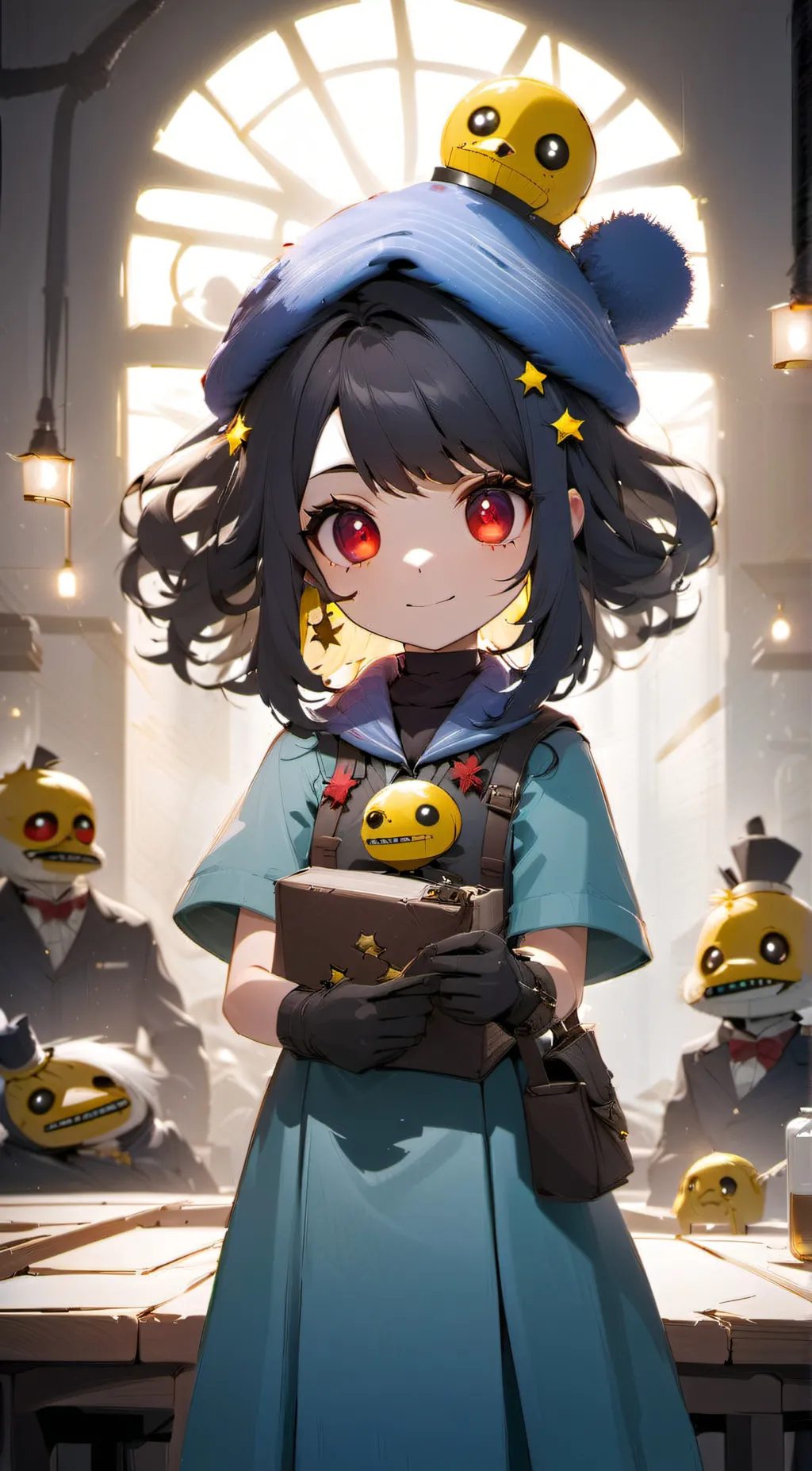 ai character: moondrop sams girl background