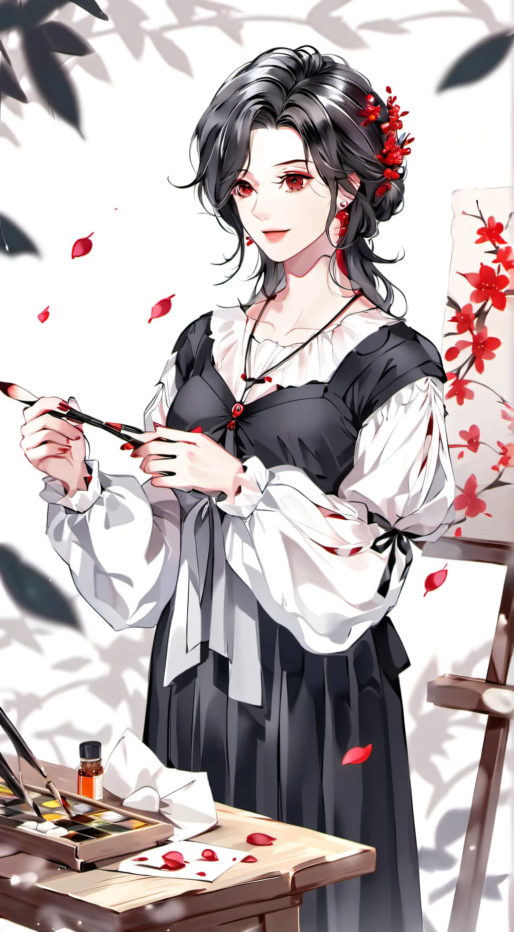 ai character: Mia background