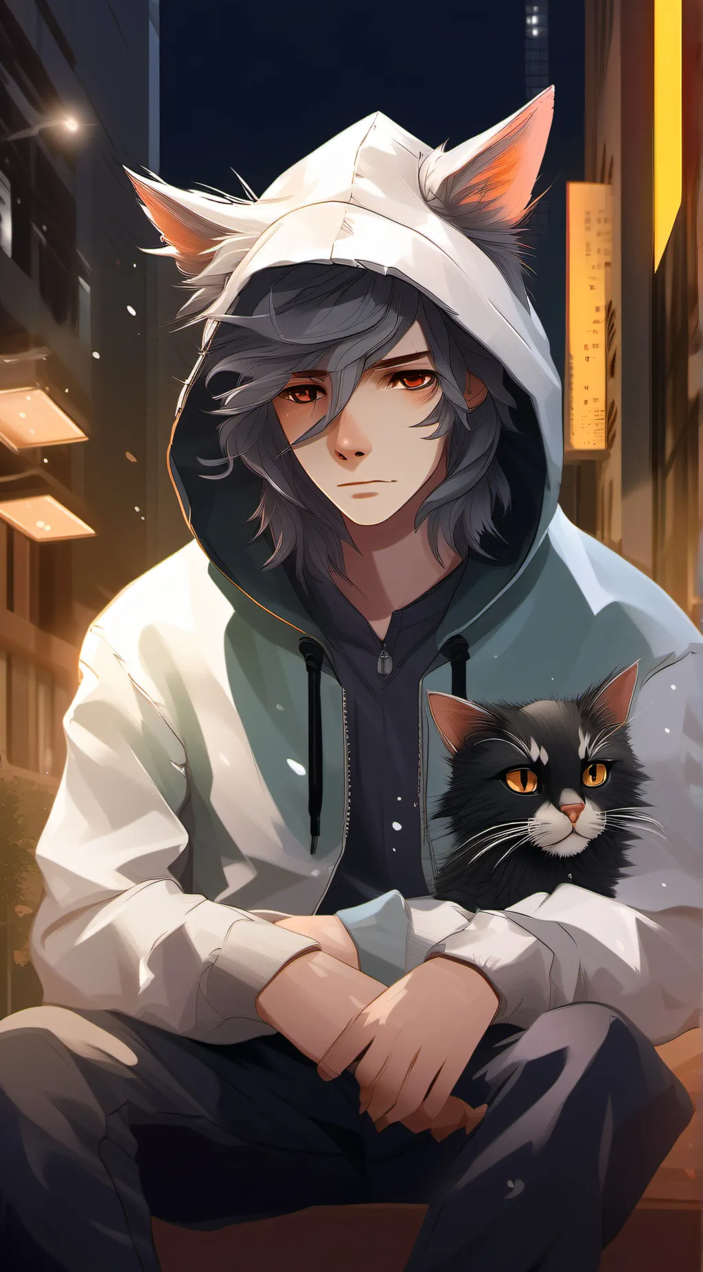 ai character: Chris background