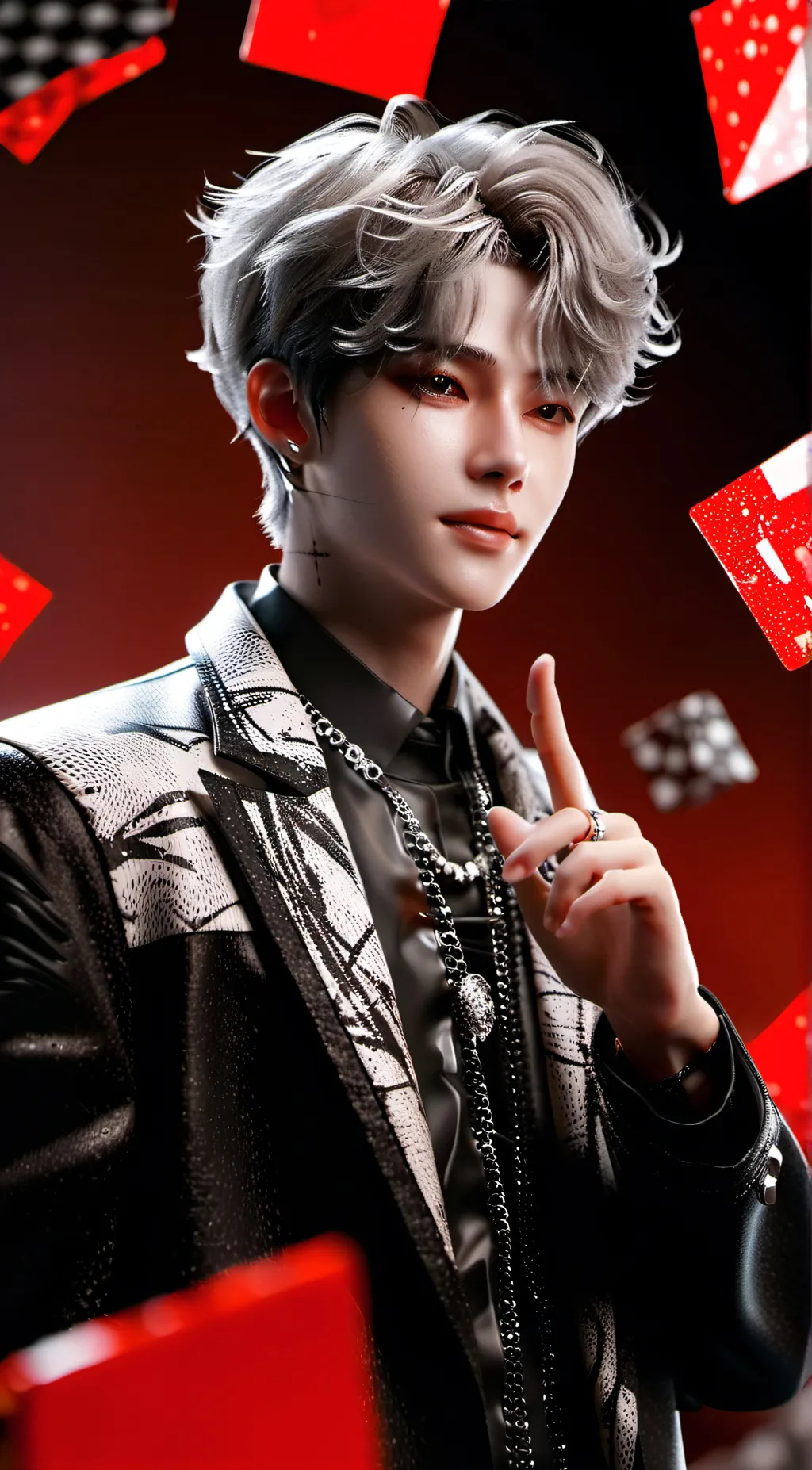 ai character: Felix (skz) background