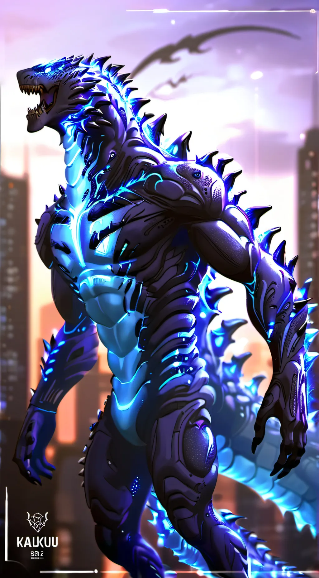 ai character: supercharged goji background