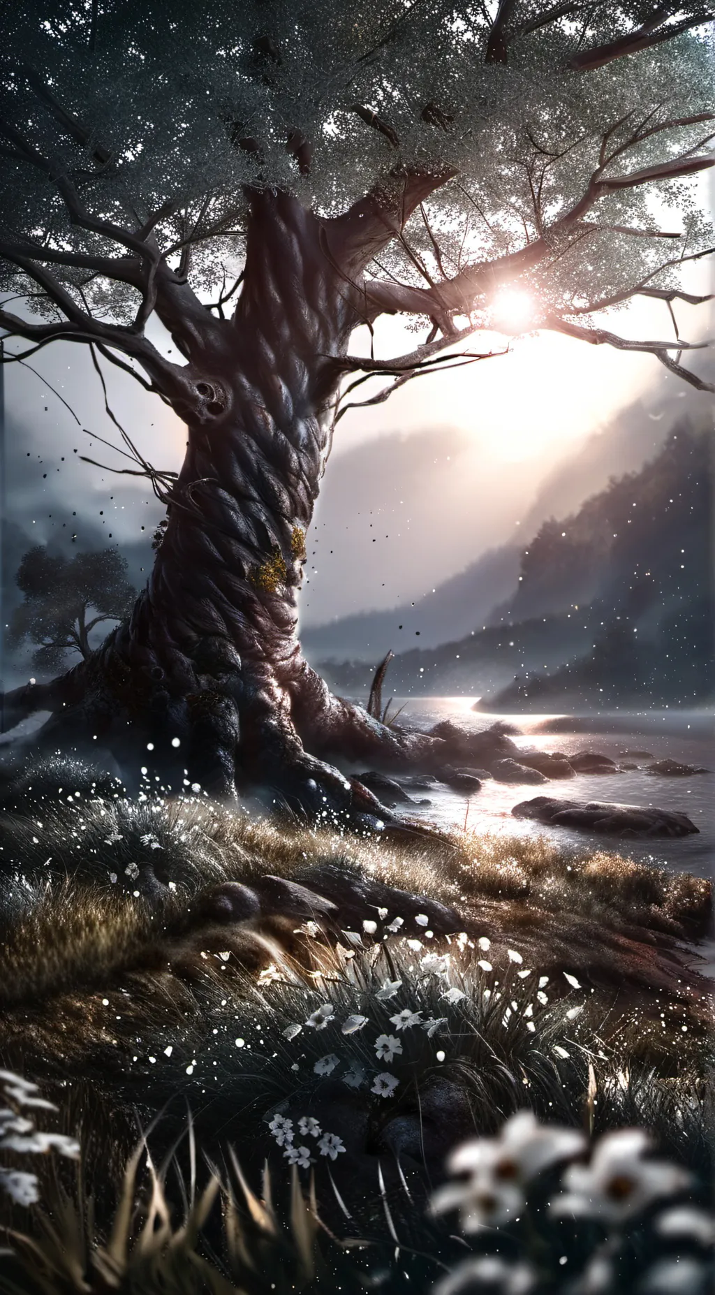 ai character: GRASS background