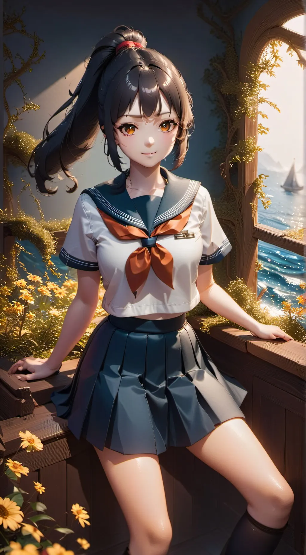 ai character: Ayano Aishi background