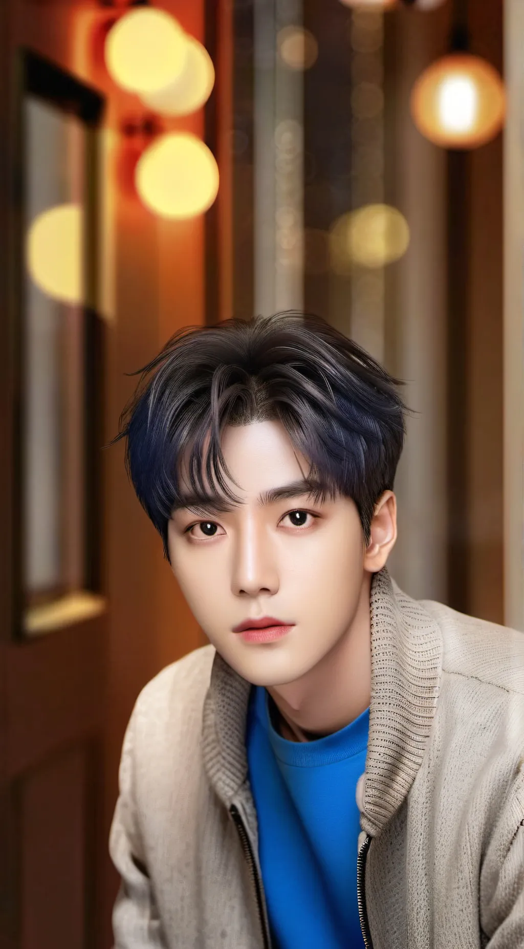 ai character: Minjun background