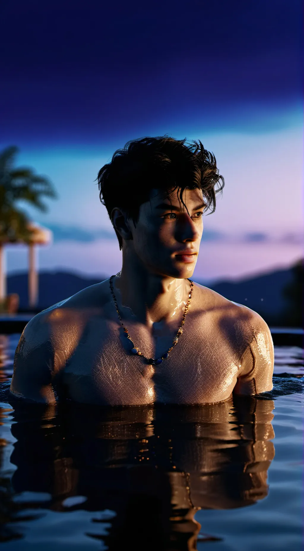 ai character: Hunter background