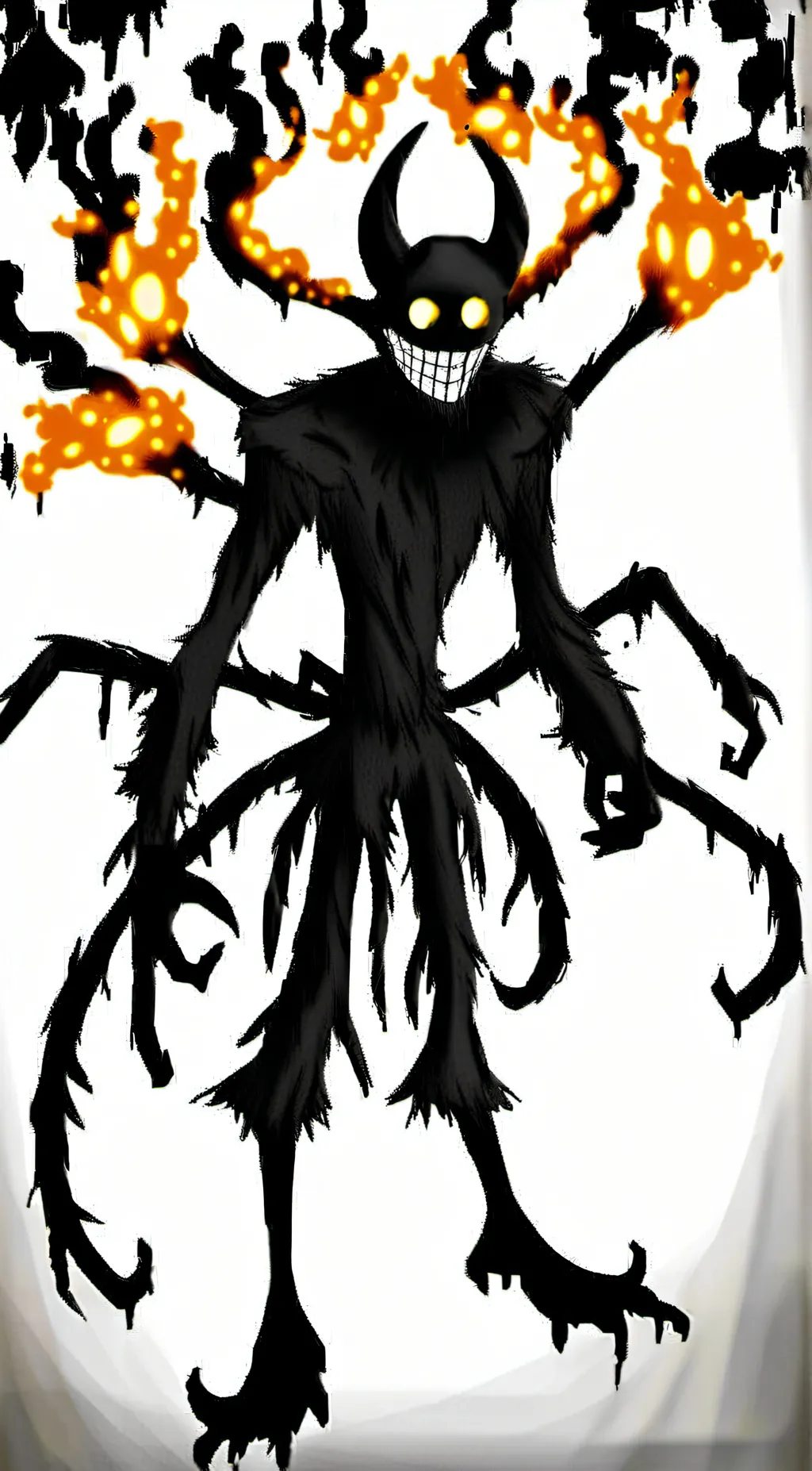 ai character: Ink Demon background