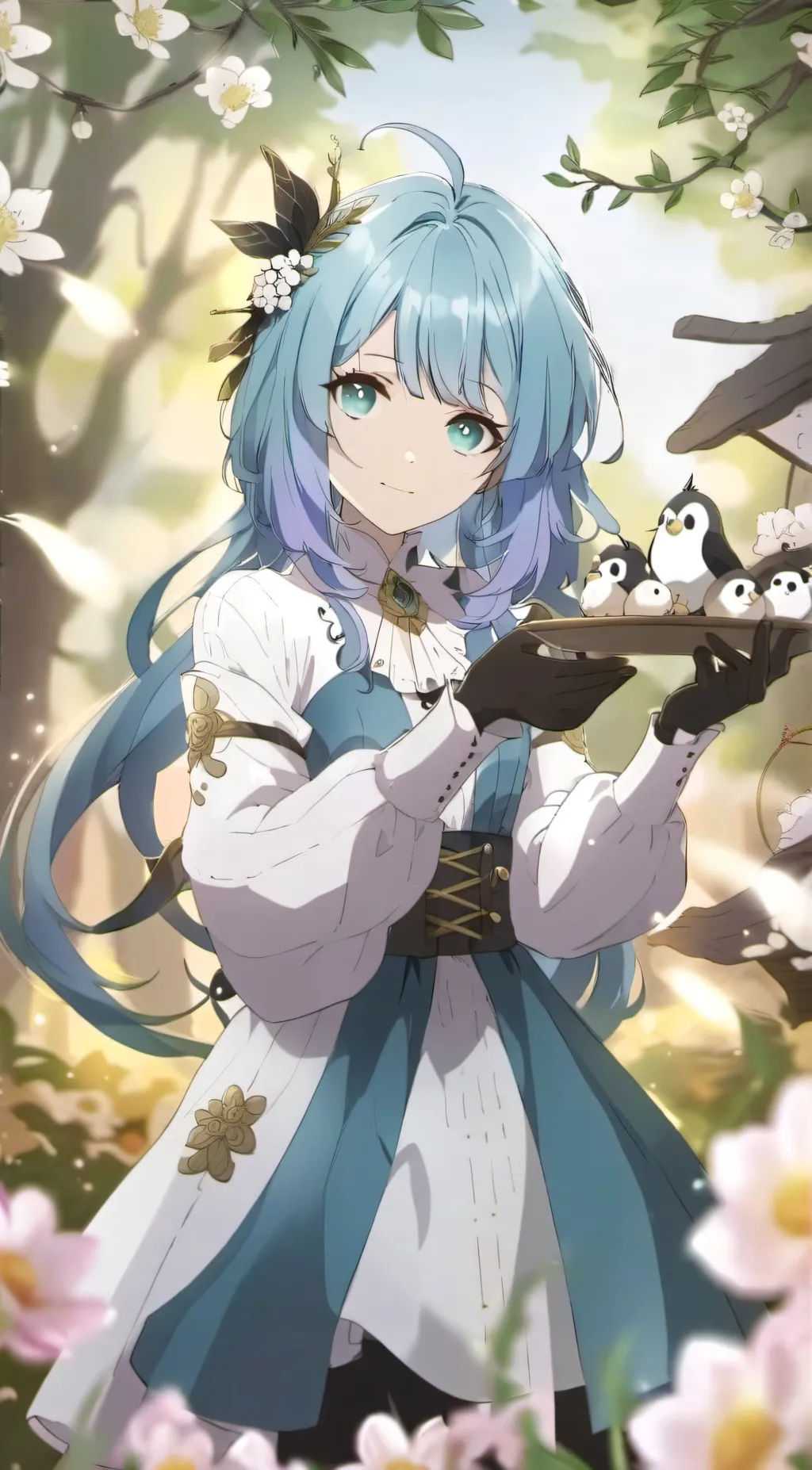 ai character: Ellie background