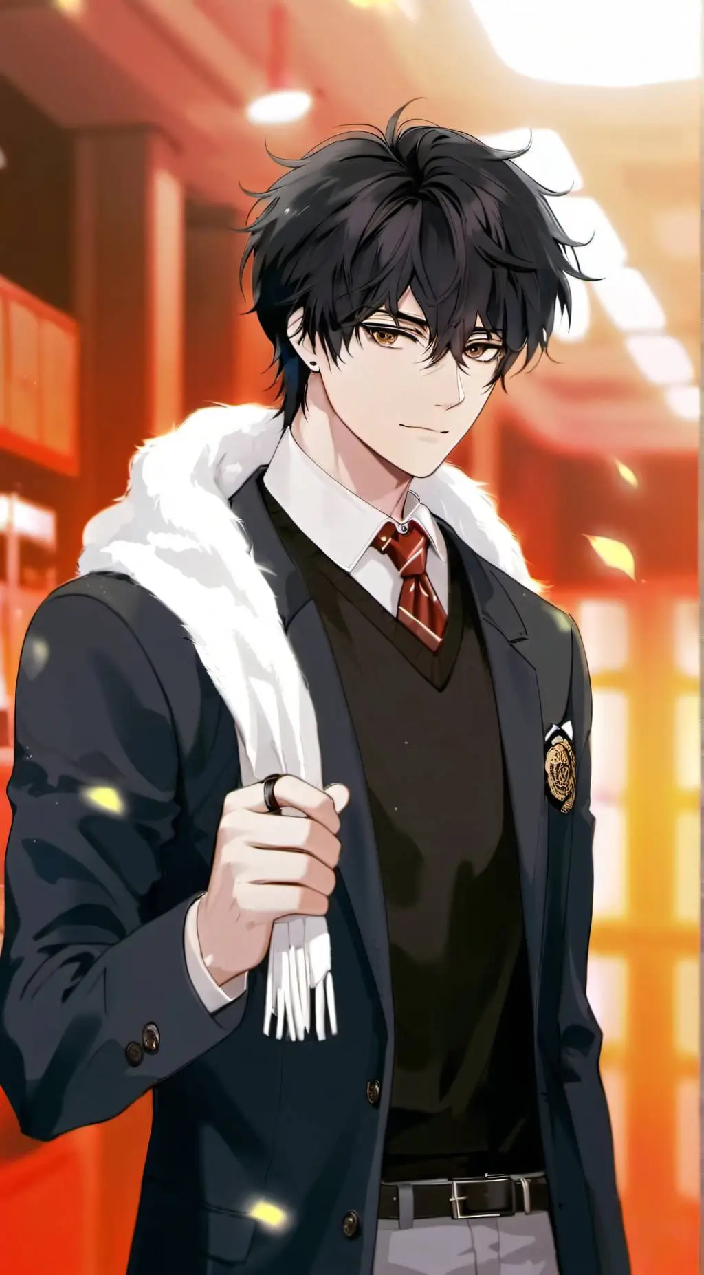 ai character: ×James× background