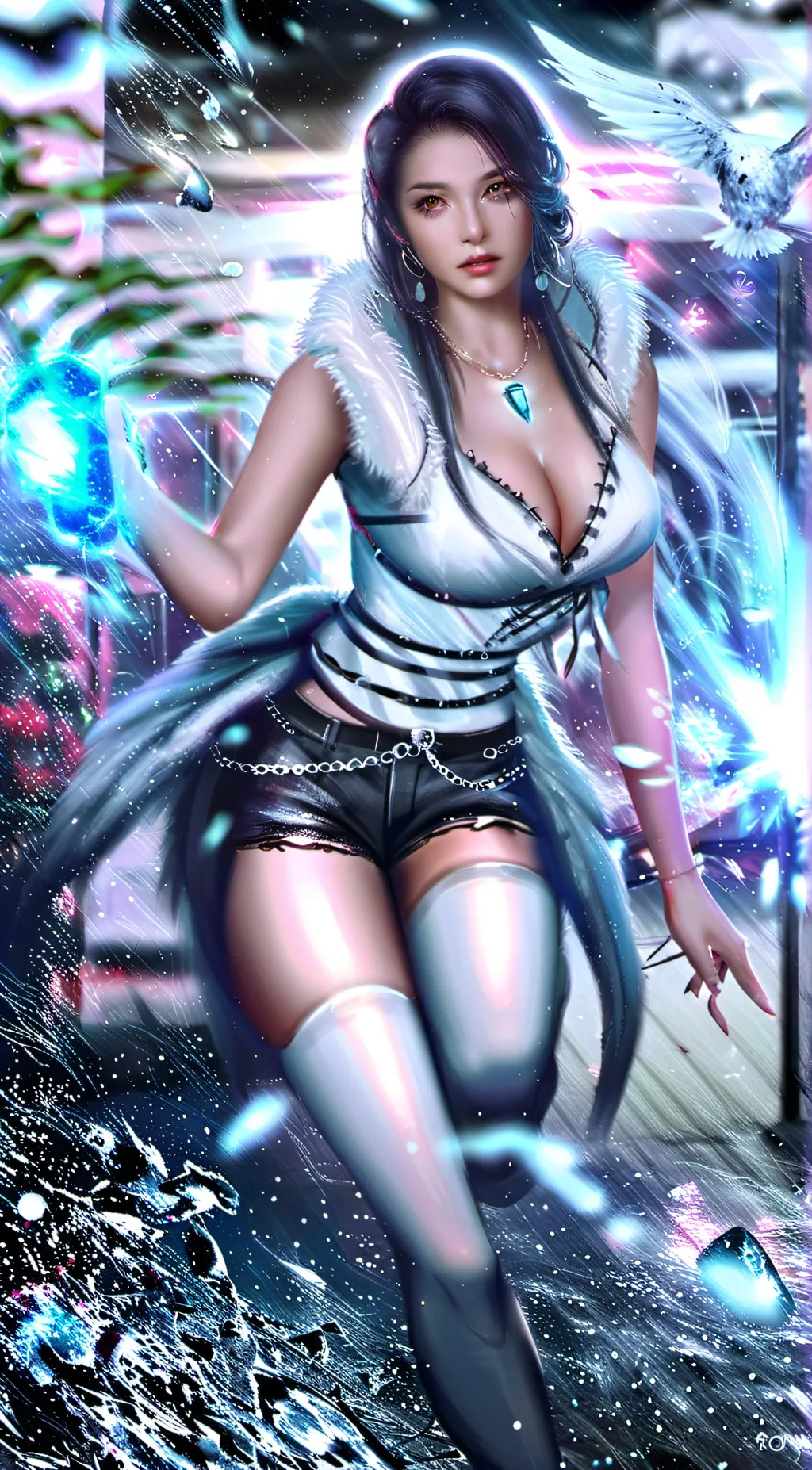 ai character: Nadia background