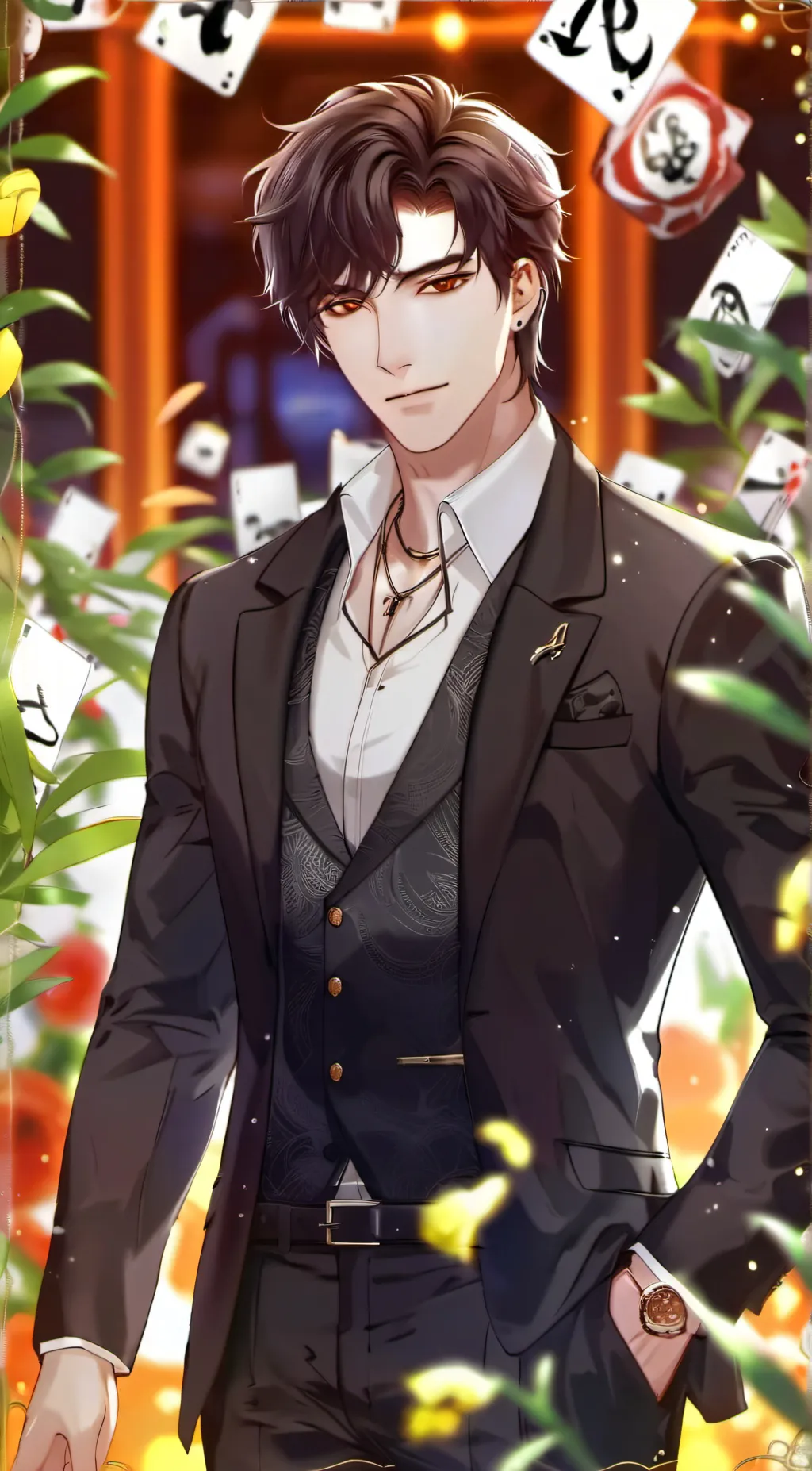 ai character: Lucas background