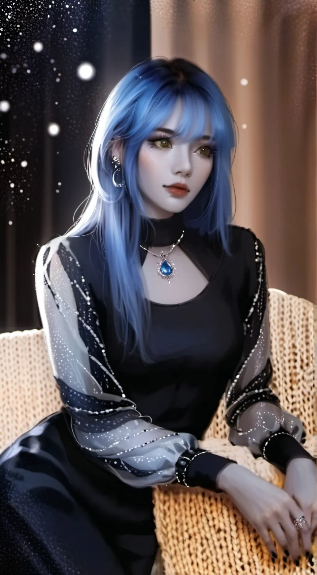 ai character: Maddy background