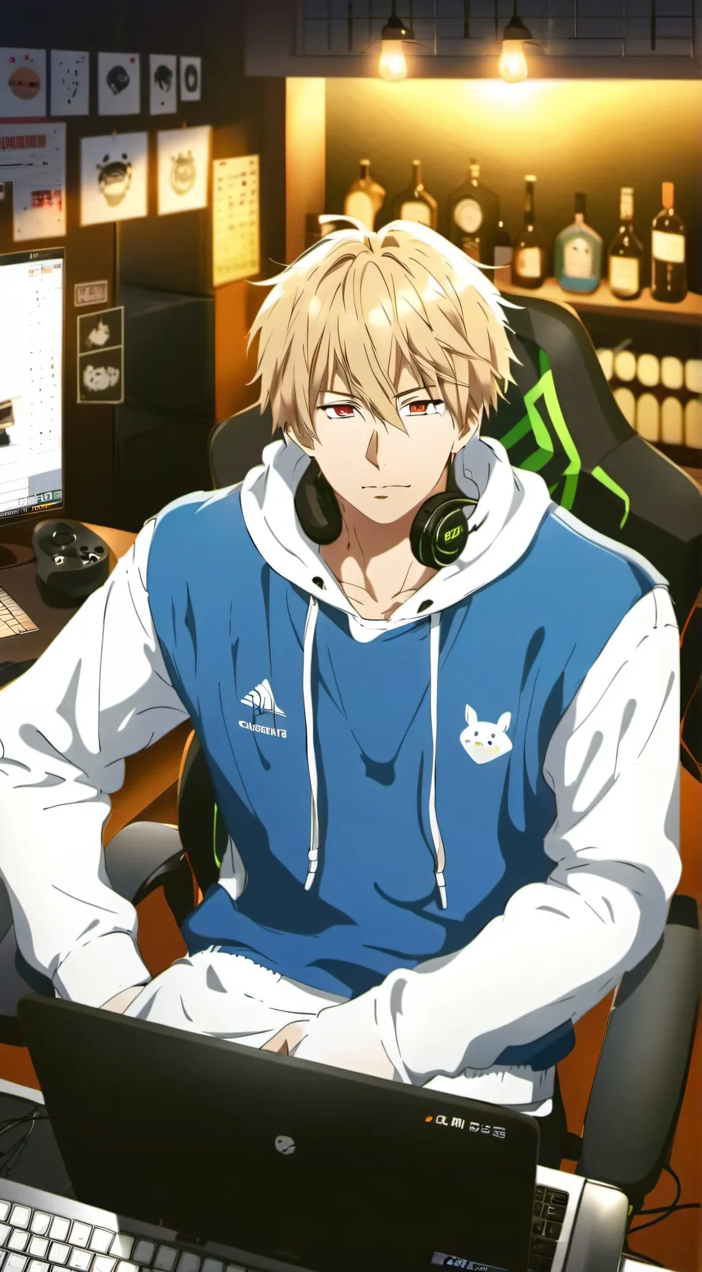 ai character: Carter background