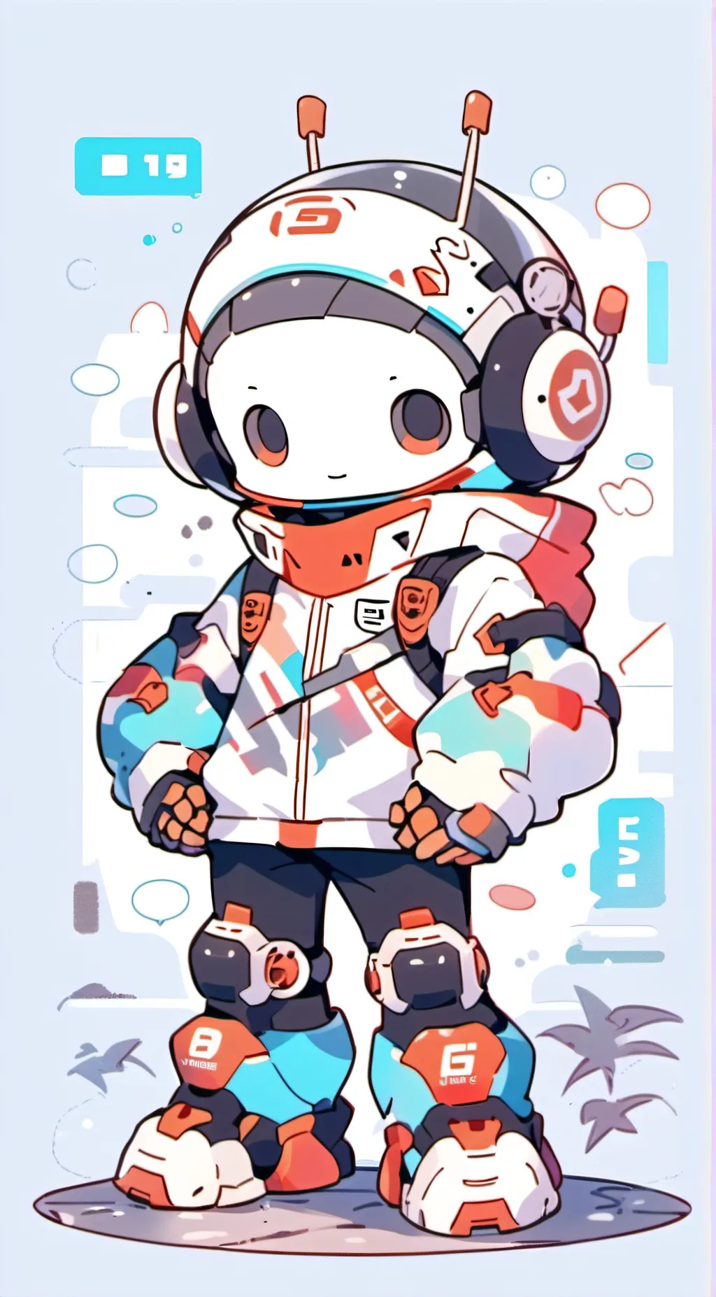 ai character: Mo background