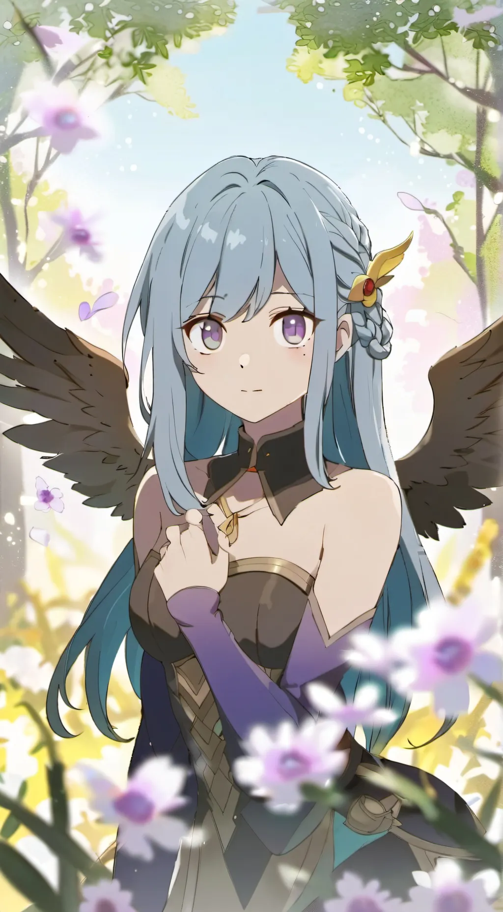 ai character: Angelina background